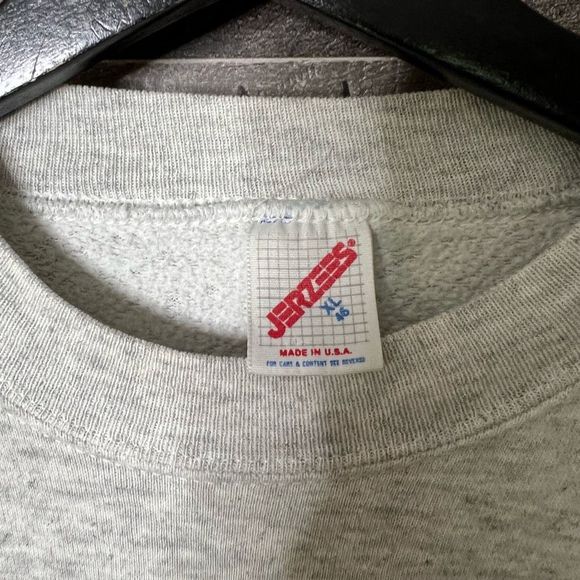 VTG Michigan Rag Cats All Over Crewneck XL - Picture 4 of 5